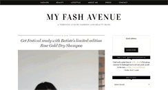 Desktop Screenshot of myfashavenue.com